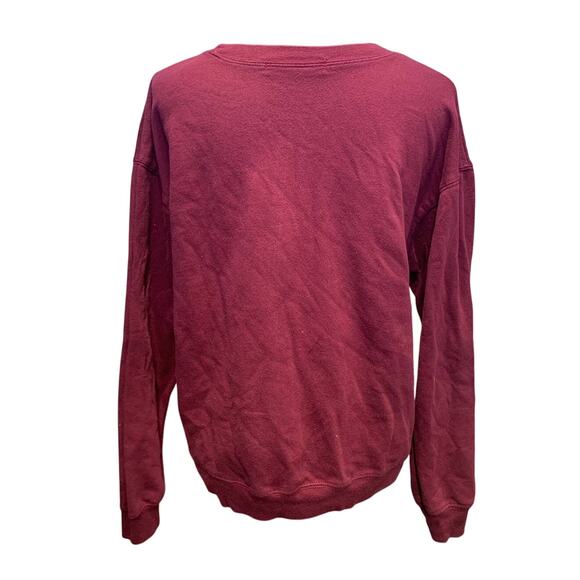 Wound Up Juniors Large The Struggle is Real Long Sleeve Cotton Blend Sweatshirt - Picture 3 of 6